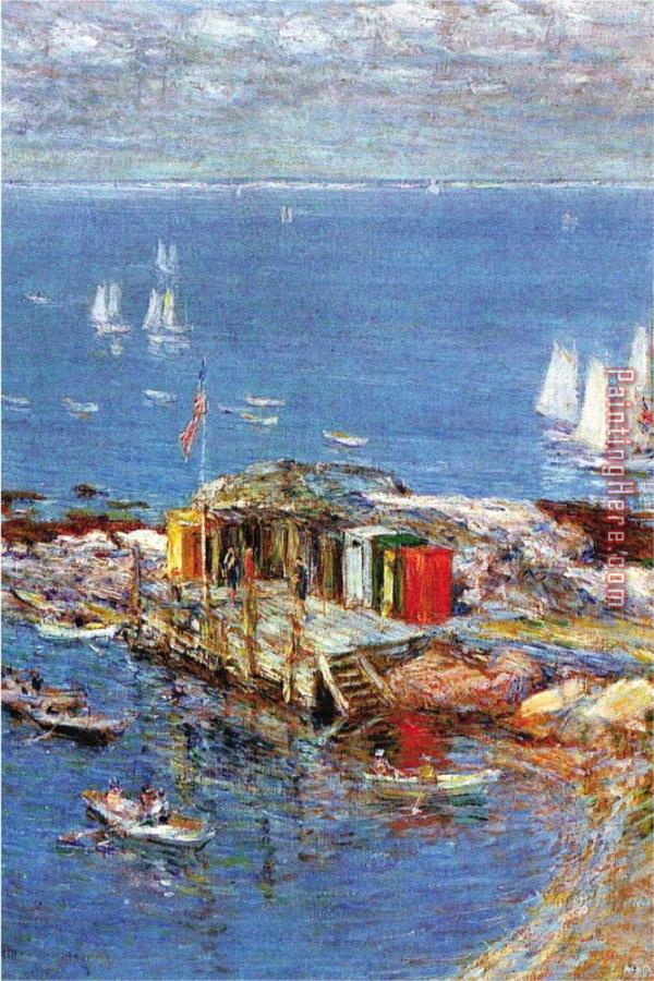 childe hassam Afternoon in August